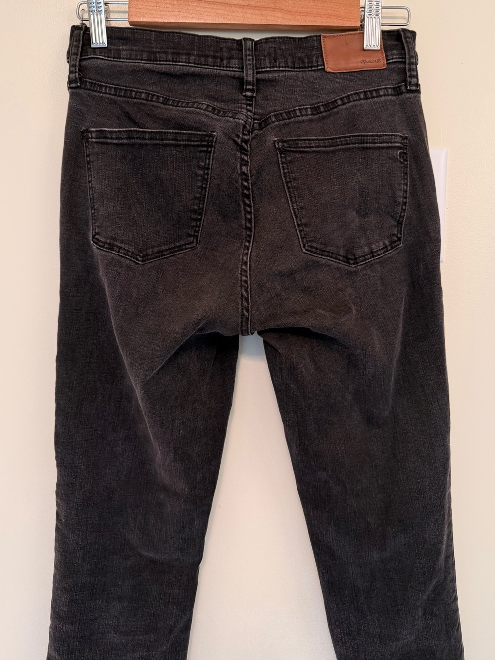 Madewell High-Rise Skinny Black Button-Fly Women's Jeans - Picture 6 of 10